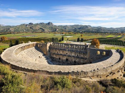Aspendos theatre site