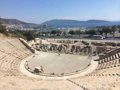 Bodrum Antic Theatre site