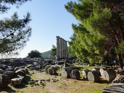 M.Ö. 4.YÜZYILDA KURULAN İLK PLANLI ŞEHİR, PRİENE PRİENE ANTİK KENTİ'NE İLGİ HER GEÇEN GÜN ARTIYOR